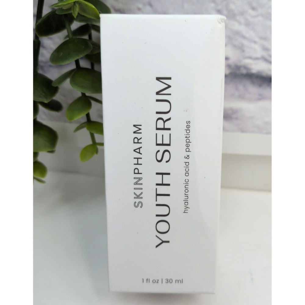 NEW INā BOX!š„°SkinPharm Youth Serum Hyaluronic Acid Peptides 1oz/30ml Made USA